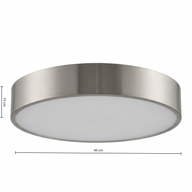Mels İnoks Metal Plafonyer - 40 cm