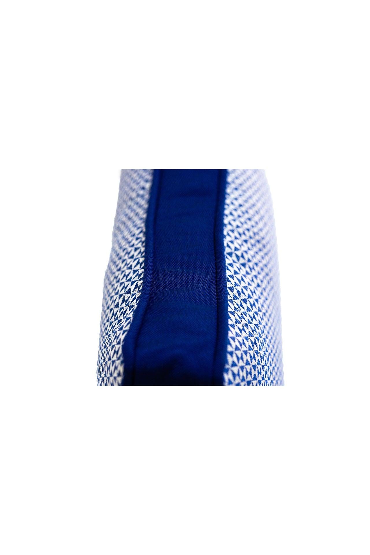 Lacivert Geometrik Desenli Outdoor Kırlent