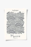 Larkspur William Morris Baskı
