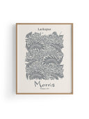 Larkspur William Morris Baskı