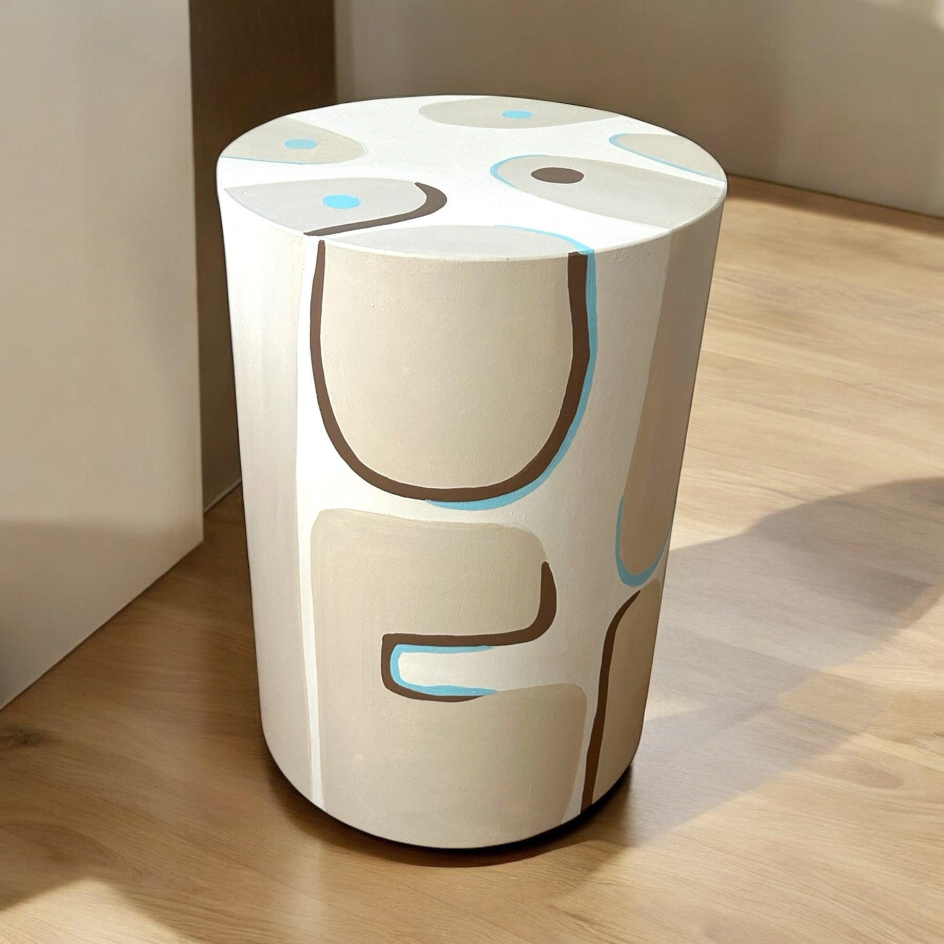 Latte Sky Mas Ahşap Sehpa