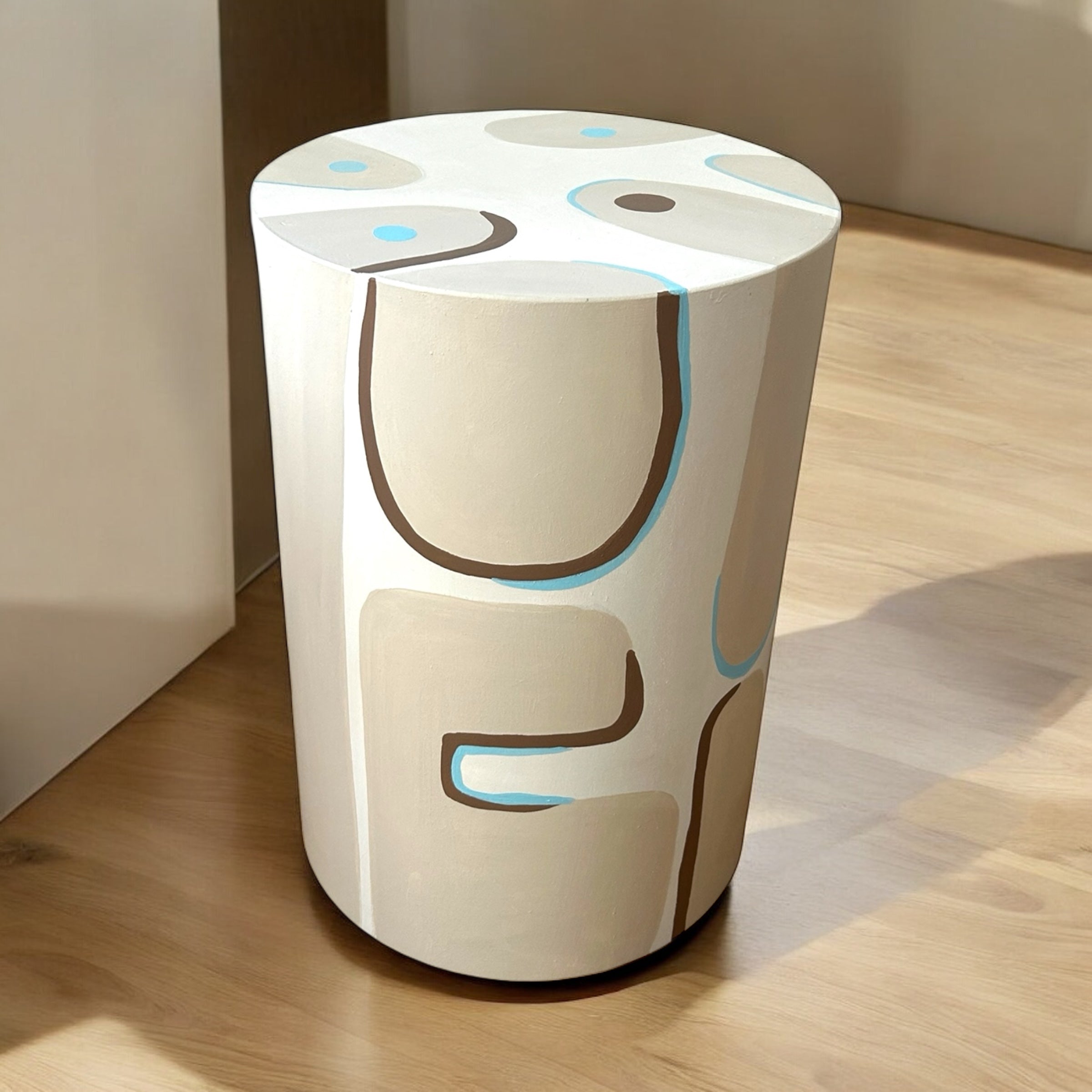 Latte Sky Mas Ahşap Sehpa