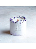 Lavender Taşlı - Küçük Mum (150 G)