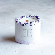 Lavender Taşlı - Küçük Mum (150 G)