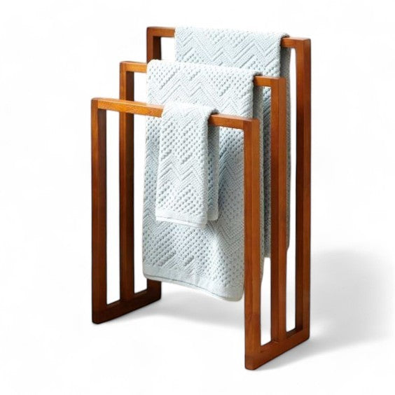 Layla 3 Seviyeli Ahşap Havluluk