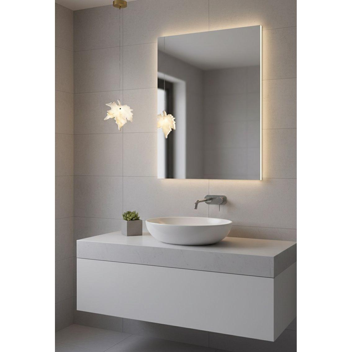 Leaf Mermer Sarkıt Avize