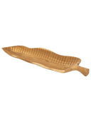 Leaf Teak Naturel Dekoratif Gondol