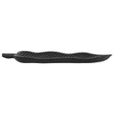 Leaf Teak Siyah Dekoratif Gondol