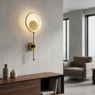 Led Aplik Keops 60 Cm-Aplik-Voxlamp-Gold-3000 Kelvin-NowShopFun