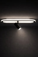 Led Avize Plafonyer Oval Spotlu 40*16cm