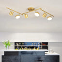 Led Kollu Plafonyer Metal Avize