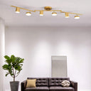 Led Kollu Plafonyer Metal Avize