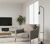 Led Lambader Coffee 170 Cm-Lambader-Voxlamp-NowShopFun