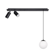 Led Spot Camlı Sarkıt Avize