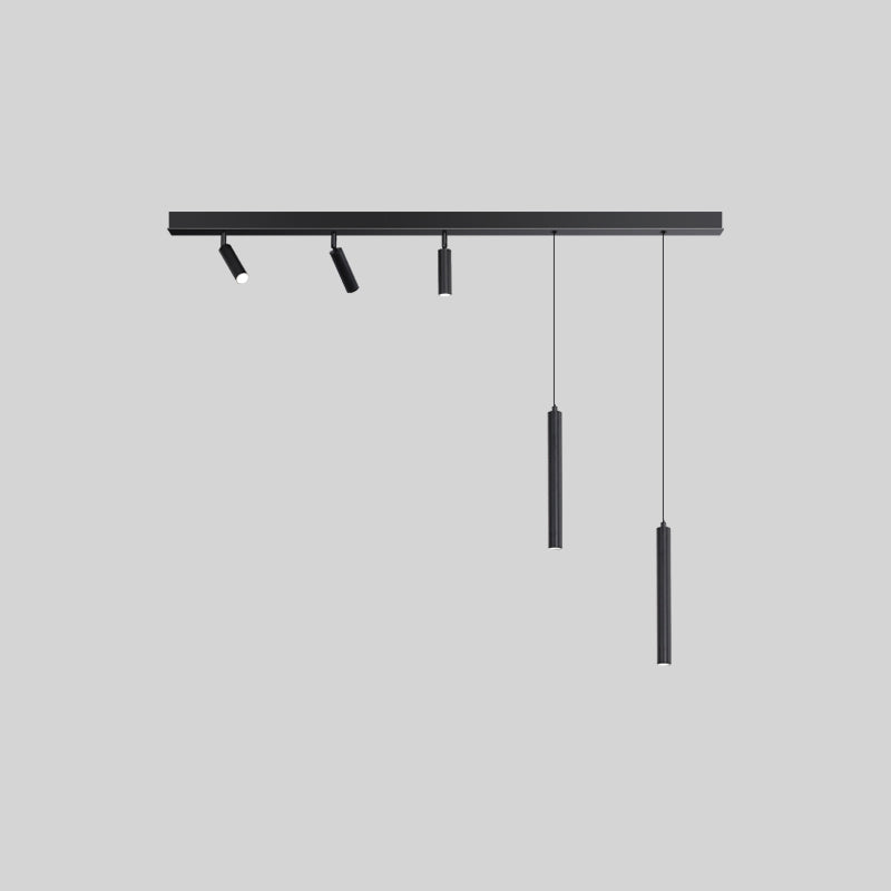 Led Spotlu Boru Sarkıt Avize