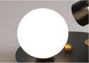 Led Spotlu Camlı Plafonyer Metal Avize