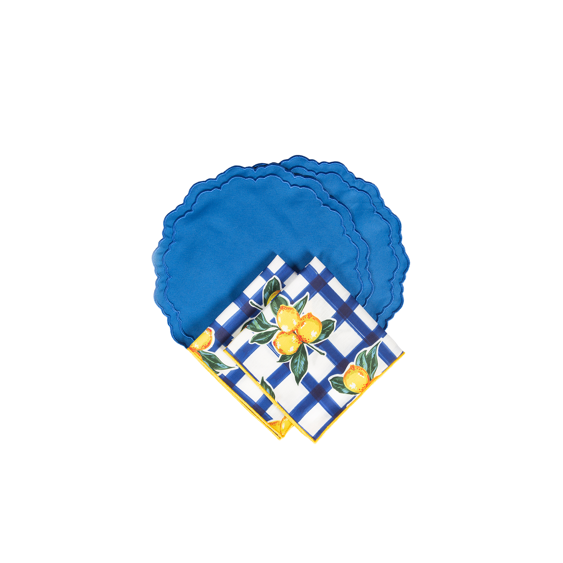 Lemon Chello Kumaş Peçete (4'lü Set)