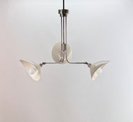 Leo İskandinav Tarzı 3 Kollu Avize Krom Avize-Avize-Motto Home Design-NowShopFun
