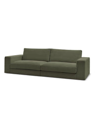 Leo Modüler Kanepe - Rahat Oturum Bulutsu Yumuşaklık- 3-4 Kişilik-Koltuk-Innature Home-Açık Bej-NowShopFun
