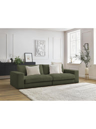 Leo Modüler Kanepe - Rahat Oturum Bulutsu Yumuşaklık- 3-4 Kişilik-Koltuk-Innature Home-Açık Bej-NowShopFun
