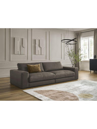 Leo Modüler Kanepe - Rahat Oturum Bulutsu Yumuşaklık- 3-4 Kişilik-Koltuk-Innature Home-Açık Bej-NowShopFun