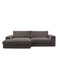 Leo Modüler L Köşe Kanepe - Uzanmalı Köşe - 3-4 Kişilik-Köşe Koltuk-Innature Home-Açık bej-Sağ-NowShopFun