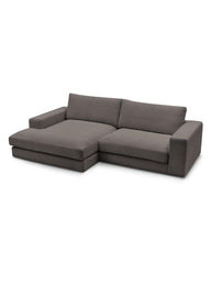 Leo Modüler L Köşe Kanepe - Uzanmalı Köşe - 3-4 Kişilik-Köşe Koltuk-Innature Home-Açık bej-Sağ-NowShopFun