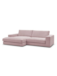 Leo Modüler L Köşe Kanepe - Uzanmalı Köşe - 3-4 Kişilik-Köşe Koltuk-Innature Home-Açık bej-Sağ-NowShopFun