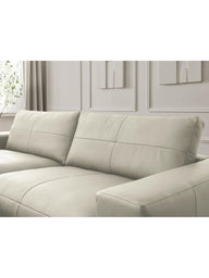 Leo Modüler L Köşe Kanepe - Uzanmalı Köşe - 3-4 Kişilik-Köşe Koltuk-Innature Home-Açık bej-Sağ-NowShopFun