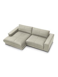 Leo Modüler L Köşe Kanepe - Uzanmalı Köşe - 3-4 Kişilik-Köşe Koltuk-Innature Home-Açık bej-Sağ-NowShopFun