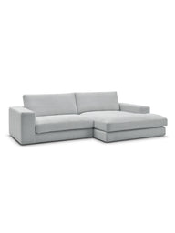 Leo Modüler L Köşe Kanepe - Uzanmalı Köşe - 3-4 Kişilik-Köşe Koltuk-Innature Home-Açık bej-Sağ-NowShopFun
