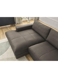 Leo Modüler L Köşe Kanepe - Uzanmalı Köşe - 3-4 Kişilik-Köşe Koltuk-Innature Home-Açık bej-Sağ-NowShopFun