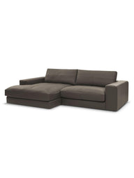 Leo Modüler L Köşe Kanepe - Uzanmalı Köşe - 3-4 Kişilik-Köşe Koltuk-Innature Home-Açık bej-Sağ-NowShopFun