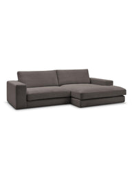 Leo Modüler L Köşe Kanepe - Uzanmalı Köşe - 3-4 Kişilik-Köşe Koltuk-Innature Home-Açık bej-Sağ-NowShopFun