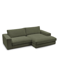 Leo Modüler L Köşe Kanepe - Uzanmalı Köşe - 3-4 Kişilik-Köşe Koltuk-Innature Home-Açık bej-Sağ-NowShopFun
