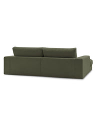 Leo Modüler L Köşe Kanepe - Uzanmalı Köşe - 3-4 Kişilik-Köşe Koltuk-Innature Home-Açık bej-Sağ-NowShopFun