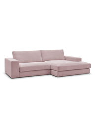 Leo Modüler L Köşe Kanepe - Uzanmalı Köşe - 3-4 Kişilik-Köşe Koltuk-Innature Home-Açık bej-Sağ-NowShopFun