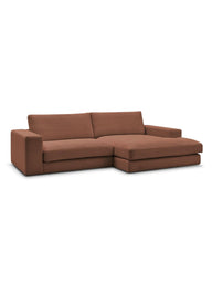 Leo Modüler L Köşe Kanepe - Uzanmalı Köşe - 3-4 Kişilik-Köşe Koltuk-Innature Home-Açık bej-Sağ-NowShopFun