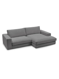 Leo Modüler L Köşe Kanepe - Uzanmalı Köşe - 3-4 Kişilik-Köşe Koltuk-Innature Home-Açık bej-Sağ-NowShopFun