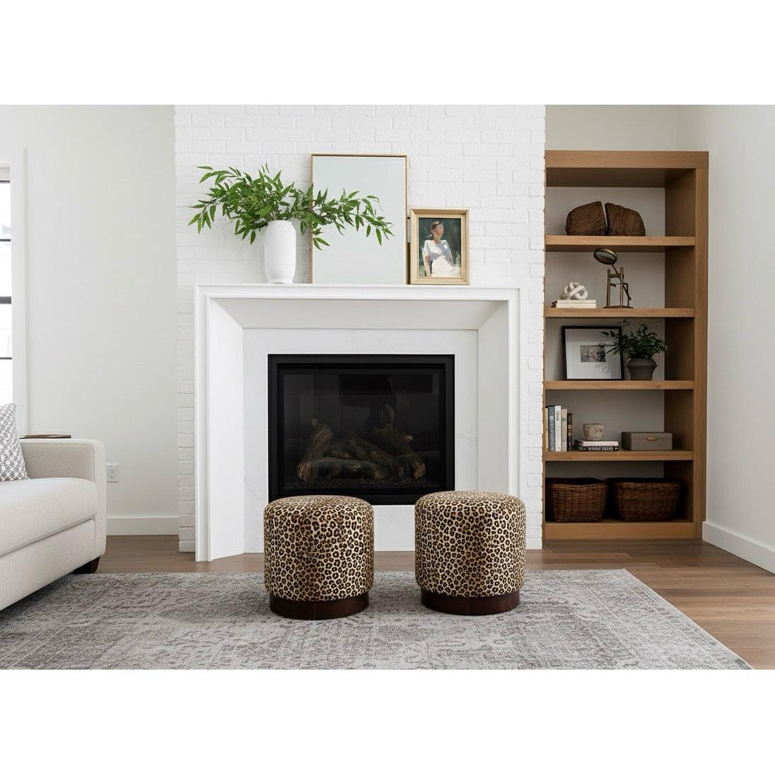 Leo Suni Kürk Yumuşak Puf