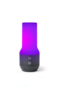 Lexon Terrace + Led Lamba-Bt Hoparlör- Powerbank Metalik Gri-Hoparlör-Lexon-NowShopFun