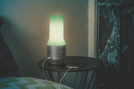 Lexon Terrace + Led Lamba-Bt Hoparlör- Powerbank Metalik Gri-Hoparlör-Lexon-NowShopFun