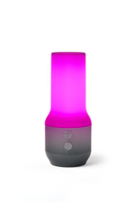Lexon Terrace + Led Lamba-Bt Hoparlör- Powerbank Metalik Gri-Hoparlör-Lexon-NowShopFun