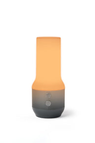 Lexon Terrace + Led Lamba-Bt Hoparlör- Powerbank Metalik Gri-Hoparlör-Lexon-NowShopFun