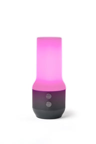 Lexon Terrace + Led Lamba-Bt Hoparlör- Powerbank Metalik Gri-Hoparlör-Lexon-NowShopFun