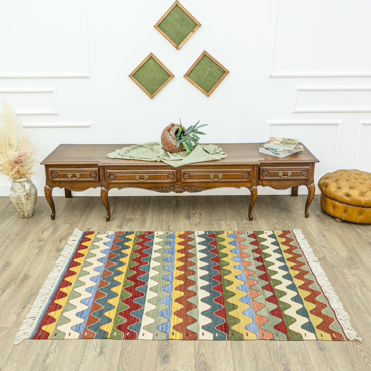 Lilith El Dokuma Modern Kilim 115x172 Cm