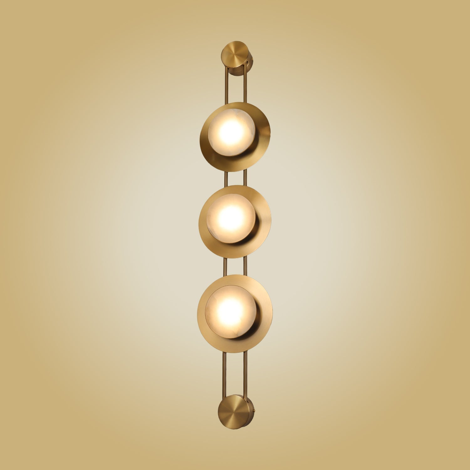 Lima Üçlü Mermer Aplik