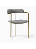 Lina Gold Metal Sandalye