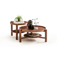 Lirya Yan Sehpa-Yan Sehpa-Lagoma-Meşe-NowShopFun