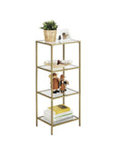 Lisbon Gold Metal Vitrin
